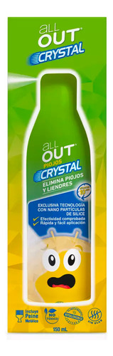 All Out Crystal Spray Para Piojos Y Liendres 150 Ml Maver