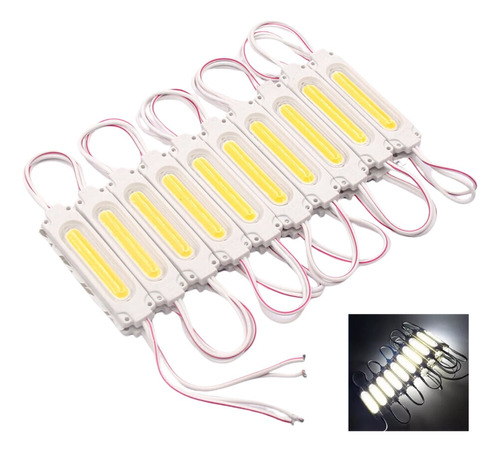 Modulo Led Cob Interna Externa Ip67 Blister 1x10 Luz Blanco