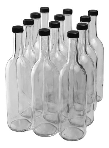 Fastrack Botellas De Vino Transparentes De 25.4 Fl Oz, W5 Co
