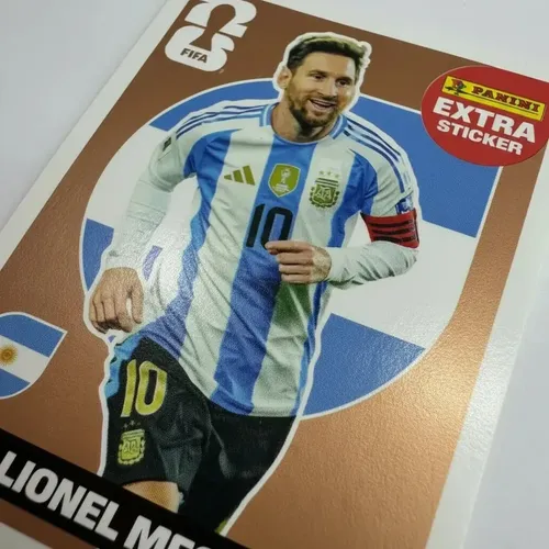 Figurinha Extra Legend Lionel Messi Bronze Copa 2026 | MercadoLivre