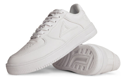 Tenis Casual 62288pr Piel Sintetico Transpirable Tacon Liso