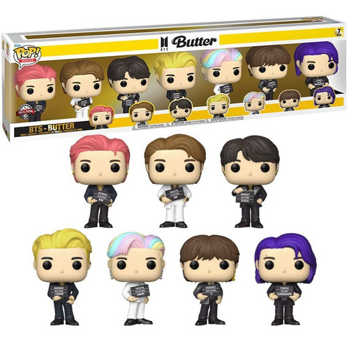 Funko Pop Butter Bts Pack 7 Pcs  -  Xuy