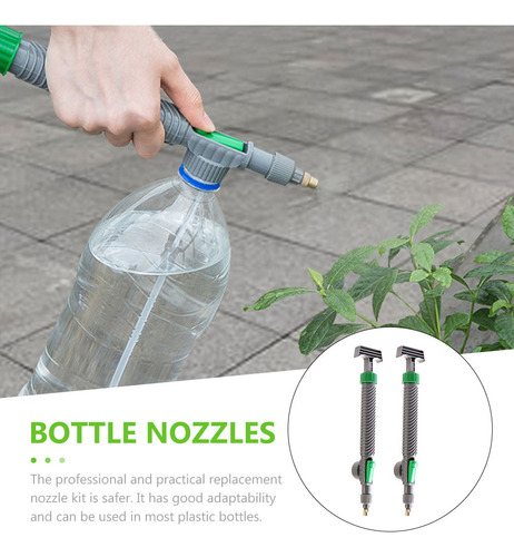 Botella Pulverizadora Con Gatillos, 2 Unidades, Pulverizador