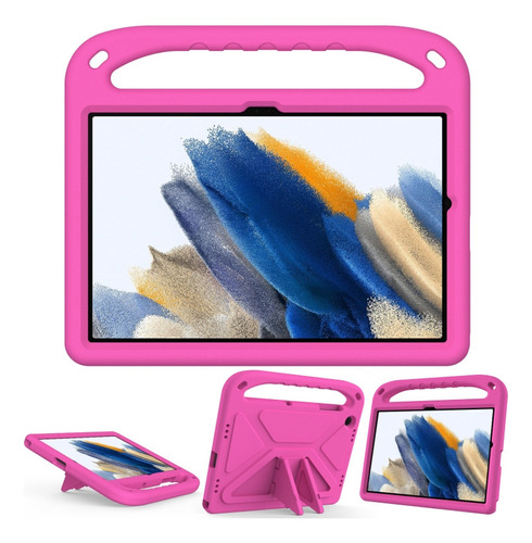 Funda De Eva Rojo Rosa Para Samsung Galaxy Tab A9+