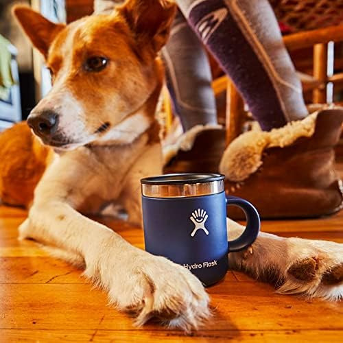 Taza Térmica Hydro Flask Coffee Mug 12 oz | Acero Inoxidable con Tapa | Mantiene Bebidas Calientes 12 h y Frías 24 h | Ideal para Café, Té y Oficina | Libre de BPA