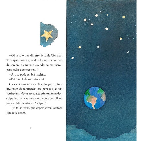 Quando a Lua Tomou Chá de Sumiço de Maria Camargo Capa Dura Português
