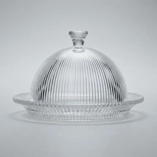 Queijeira Cameratta Cristal  Tampa -l Hermitage - R$ 26,9