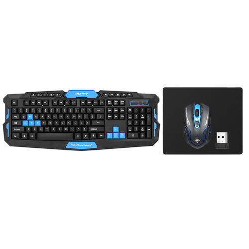 Imagem 1 de 6 de Dsfy 2.4ghz Wireless Gaming Keyboard Mouse Combo 19 Keys
