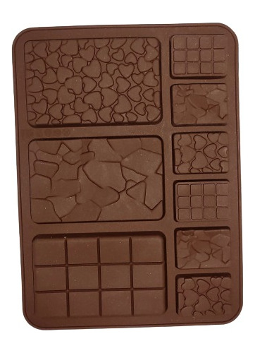 Molde De Silicona Mini - Chocolate Para Repostería, Jabones