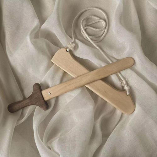 De Madera Para Juego De Simulación, Medieval Para Niños Y