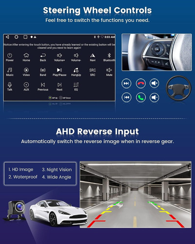 Estéreo De Coche Android Roinvou Jeep Grand Cherokee 99-04