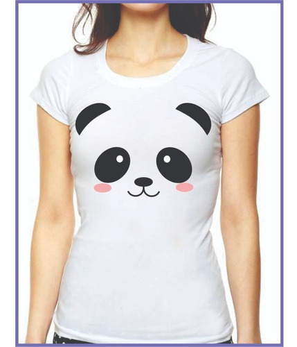 Playera Panda Femenina Tumblr