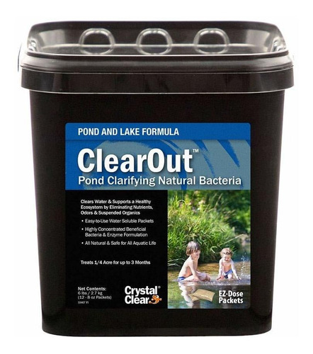 Crystalclear Pond Lake Clearout 12 Unidad 8 Onzas