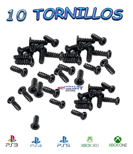 10 Tornillos Para Control De Ps3 Ps4 Ps5 Xbox 360 Xbox One