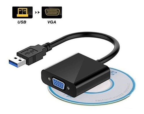 Adaptador Conversor Usb 3.0 Para Vga Tv Monitor Multitela