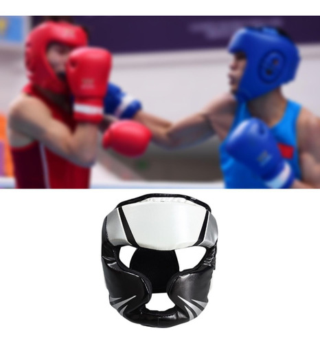 Protector Facial Para Boxeo, Protector De Cara Para Casco L