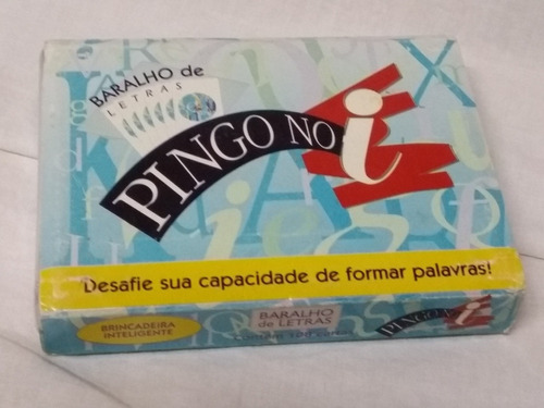 Pingo No I Baralho Jogo De Cartas Simque  Completo Usado 