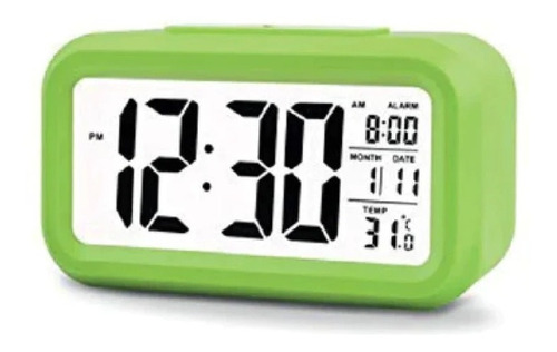 Reloj Despertador Digital Luz Led Temperatura