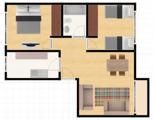 Departamento Ñuñoa, 2 Dormitorios, Cerca Metro.