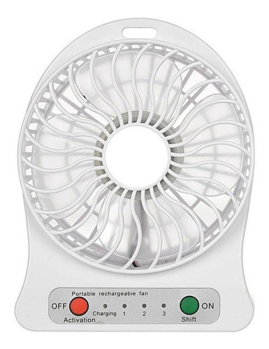 Ventilador De Mesa Branco Eiyo