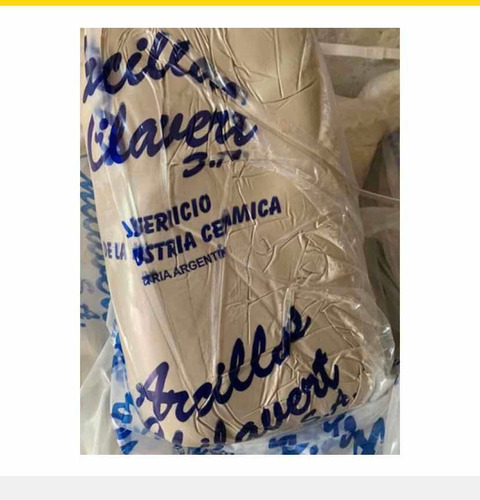 Imagen 3 de 4 de Arcilla Blanca Para Horno X 20 Kg