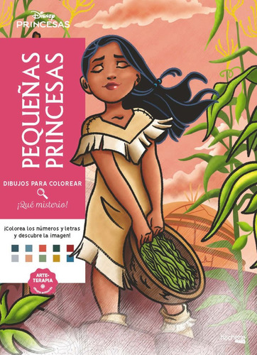 Dibujos Para Colorear Que Misterio Pequeñas Princesas, De Varios Autores. Editorial Hachette, Tapa Blanda En Español, 2025