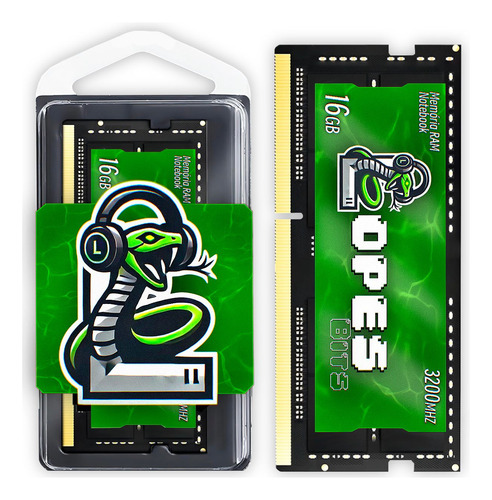 Memória Ram Notebook Lopes Bits Ddr4 16gb 3200mhz Sodimm