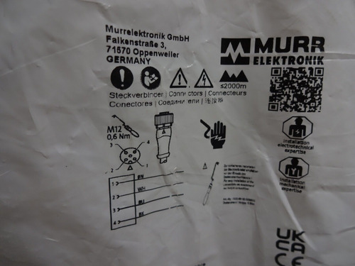 Murr Elektronik 7000-12221-2340500 7000122212340500 M12 Aap