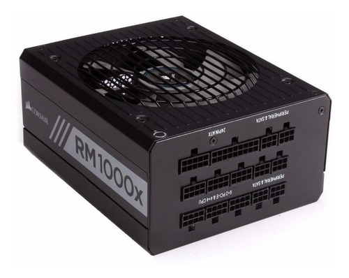 Fuente de poder para PC Corsair RMx Series RM1000x 1kW black 220V