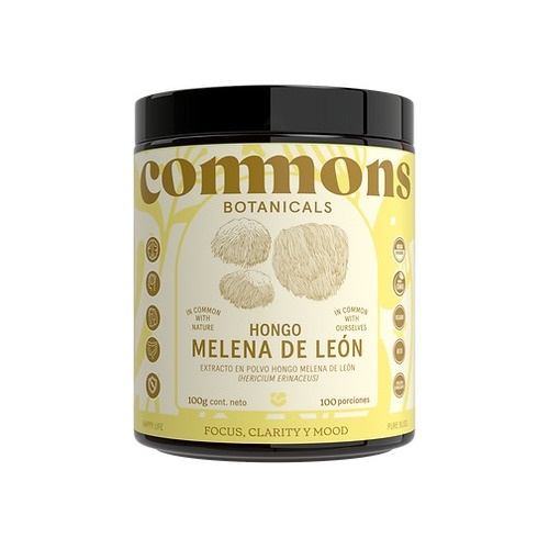 Hongo Adaptógeno Melena De León Lion's Mane 100g Commons