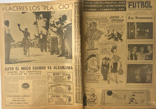 Fútbol Actualidad Diario, 302 Uruguay Perú Feb 1956 Leer