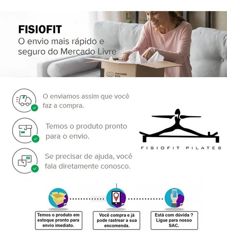 Imagem 8 de 8 de Mola Para Pilates - Step Chair