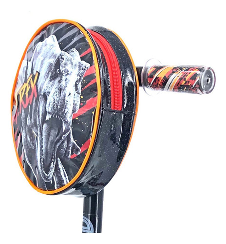 Scooter Apache 3 Ruedas Luces Jurassic World Negro/rojo Jurassic Park
