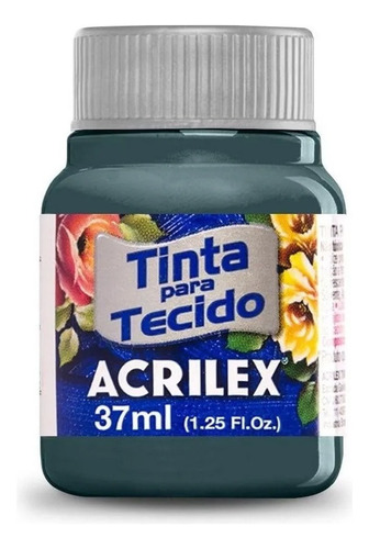 Tinta Tecido Fosca 37 Ml - Cinza Lunar 574 - Acrilex