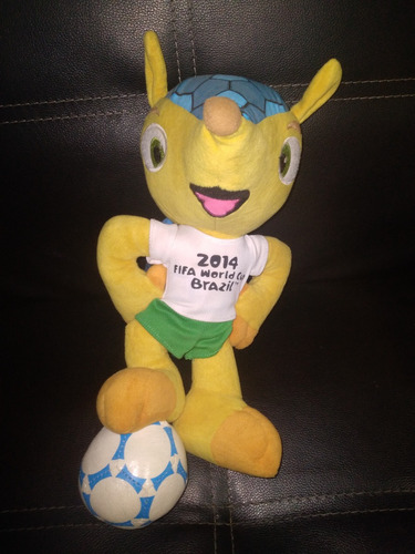 Peluche Fuleco, Mascota Brasil 2014