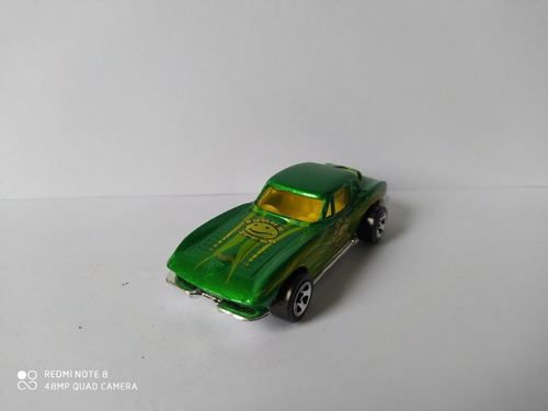 Hot Wheels Corvette Stingray  1979 Mattel Green  Funky