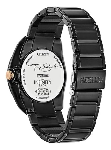 Citizen Eco-drive Reloj Para Hombre Marvel Tony Stark I Love