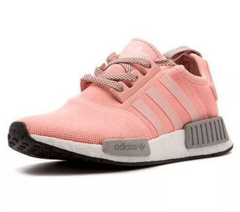 tenis adidas nmd rosa e cinza