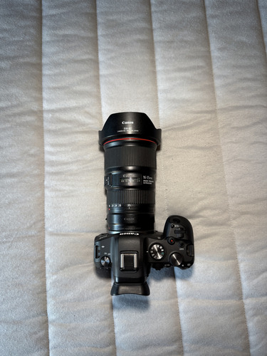 Canon Eos R6 Color Negro Con Lente Ef 16-35mm F/4 Negro (Usado)