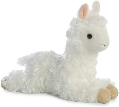 Aldebaran Alpaca Blanca Bebé Peluche Mini Flopsie Aurora