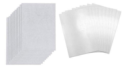 20 Piezas Hojas De Papel Termorretráctil En Blanco Estiloj