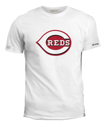 Camiseta Cincinnati Reds Logo Beisbol Hombre Ink