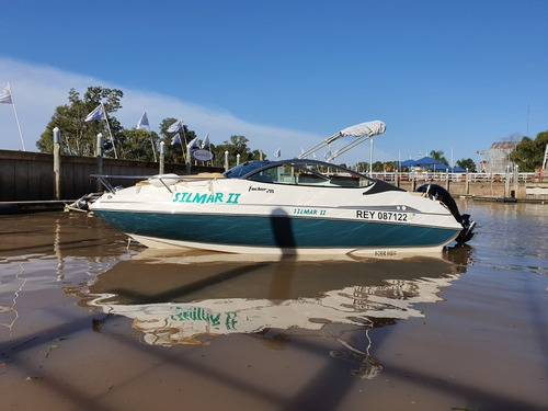 Lancha Fibrafort Focker 215 Cuddy Mercury 150 Hp 4 Tiempos
