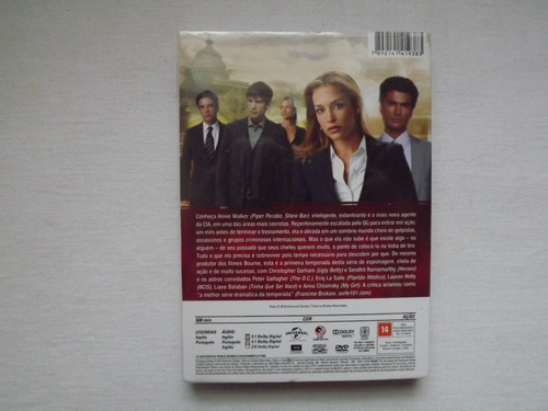 Box Dvd Covert Affairs 1ª Temporada - Novo -original-lacrado