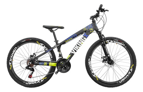Bicicleta Vikingx Tuff25 21v Com Shimano Freios Mêcanicos