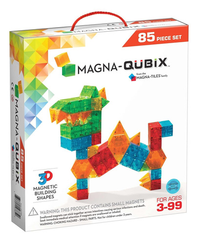 Magna-qubix Juego De 85 Piezas, Los Bloques