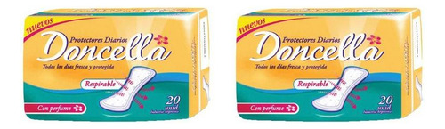 Pack X2u Protectores Diarios C/perfume Respi. Doncella 20u