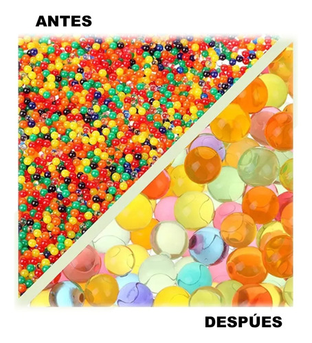 Blister Orbeez Bolitas De Biogel Hidrogel X 20 Sobres