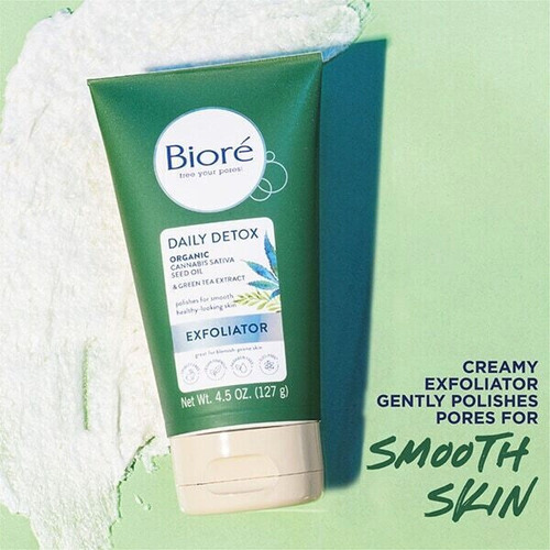 Exfoliante Facial Biore Daily Detox