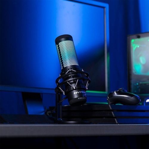 Imagen 8 de 9 de Micrófono Rgb Hyperx Quadcast S Condensador Multipatrón
